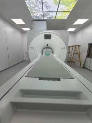 Chambre d'isolation RF de phase 1 personnalisée Cabinet de Faraday Salle IRM Avec système de climatisation