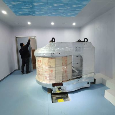 Un bon prix. Salle de blindage RF avec efficacité de blindage de 100 dB Éclairage LED et acier galvanisé pour les applications IRM de cage de Faraday en ligne