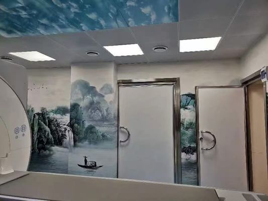 Un bon prix. Efficacité de blindage jusqu'à 100 dB Salle de blindage RF équipée d'un filtre RC et service de test est un service de test en ligne