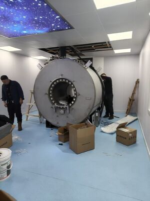 Un bon prix. Salle de blindage RF d'impédance d'entrée de 50 Ohm avec efficacité de blindage de 100 dB et système de ventilation blindée filtrée pour les tests EMC en ligne